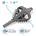 14" Fly-Cutter Reamer 25T build in swivel