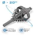 20" Fly-Cutter Reamer 25T build in swivel