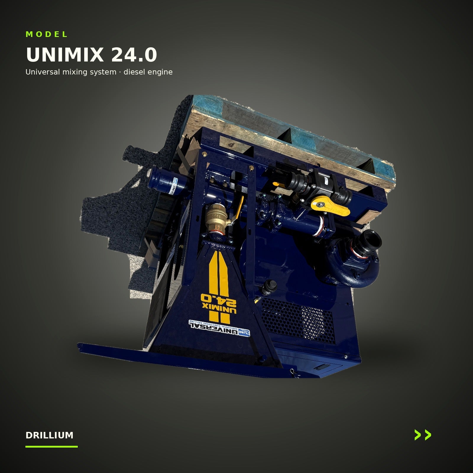 Drillium Gear UNIMIX 24.0 diesel mixing system